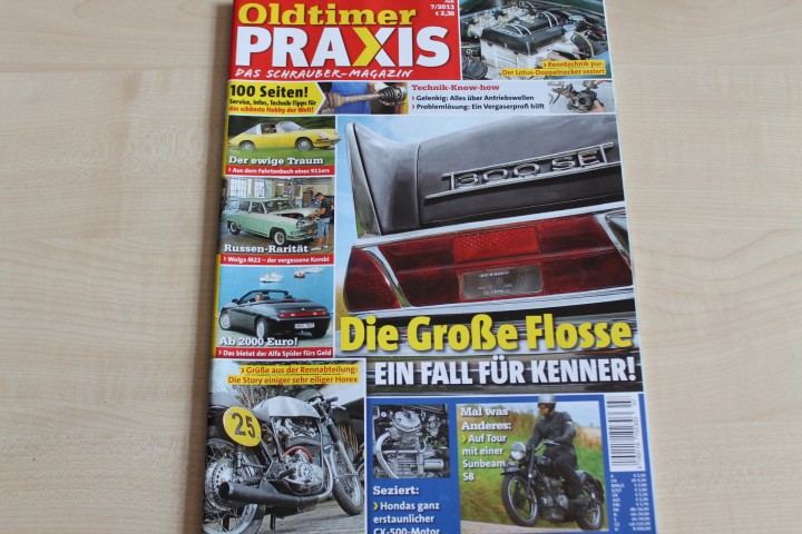 Deckblatt Oldtimer Praxis (07/2013)